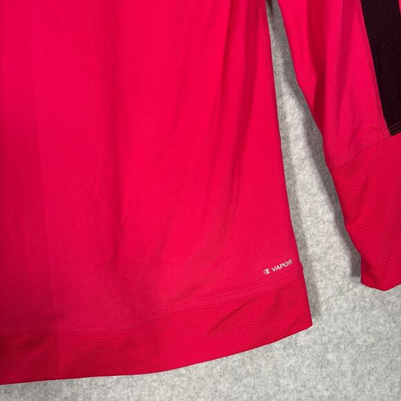 Champion Shirt Womens Small Pink Performance Vapor Loose Running Activewear - Picture 10 of 13